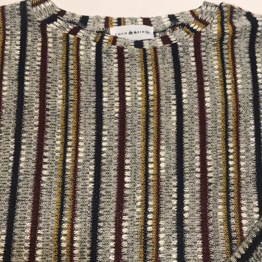 Women’s Multi-Stripe Pullover Sweater